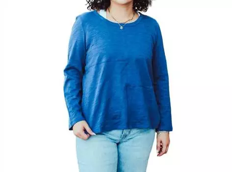 Футболка женская habitat, цвет blueprint