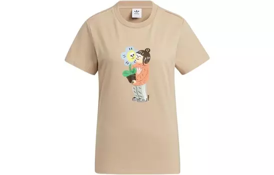 Футболка женская хаки Adidas Originals