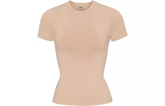 Футболка женская хаки Skims