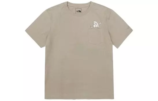Футболка женская хаки The North Face