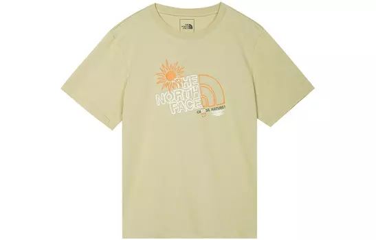 Футболка женская хаки The North Face