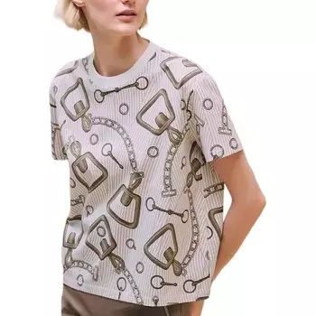 Футболка женская Hermes, белый