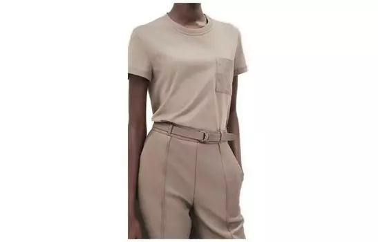 Футболка женская Hermes, коричневый