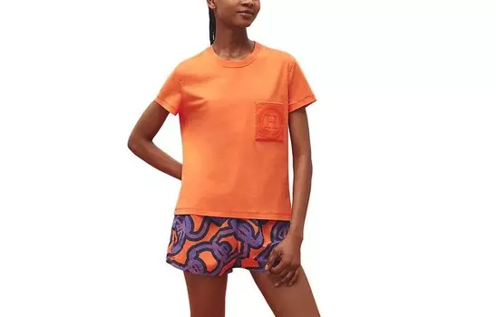 Футболка женская Hermes, оранжевый