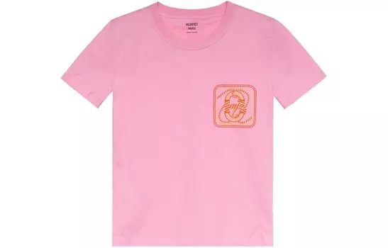 Футболка женская Hermes, розовый