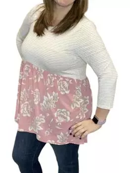 Футболка женская honeyme, цвет mauve