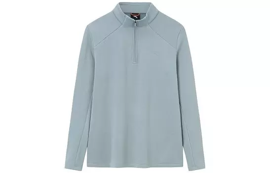Футболка женская из коллекции Outdoor, серая, с резным камнем Anta