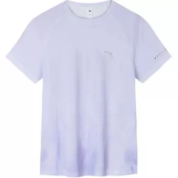Футболка женская из коллекции Running, цвет Cloud Soft Purple/с принтом по всей поверхности Anta