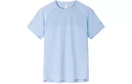 Футболка женская из коллекции Running, цвет Water Cloud Blue Anta