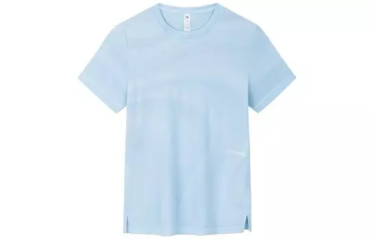 Футболка женская из коллекции Running, цвет Water Cloud Blue Anta