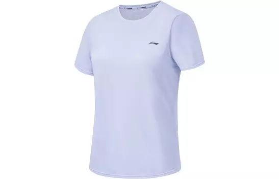 Футболка женская из коллекции Running Sky Feathers Blue Lining