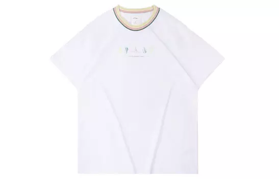 Футболка женская из коллекции Sports Fashion, белая Lining