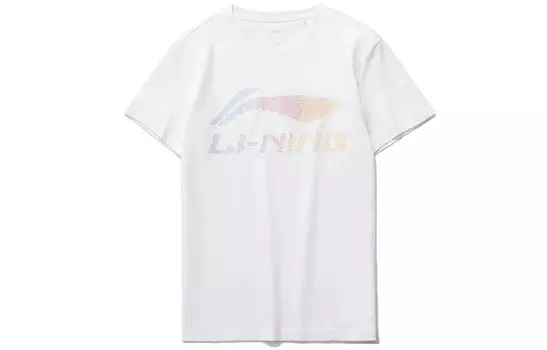 Футболка женская из коллекции Sports Fashion, белая Lining