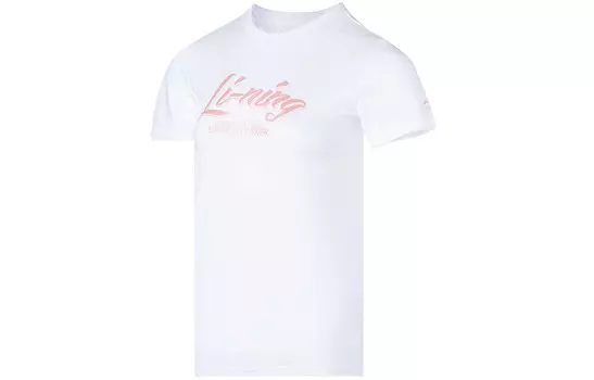 Футболка женская из коллекции Sports Fashion, белая Lining