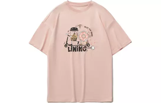 Футболка женская из коллекции Sports Fashion Pink Lining