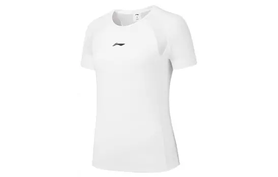 Футболка женская из коллекции Sports Life белая Lining