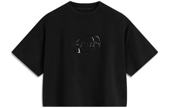 Футболка женская из коллекции Sports Life, черная Lining