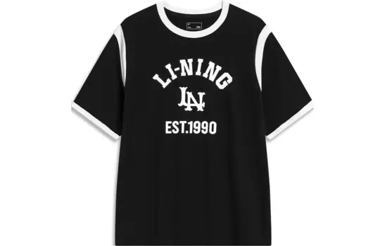 Футболка женская из коллекции Sports Life, черная Lining