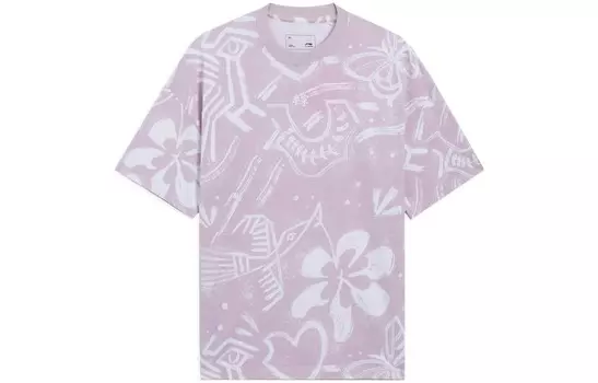 Футболка женская из коллекции Sports Life, фиолетовая Lining