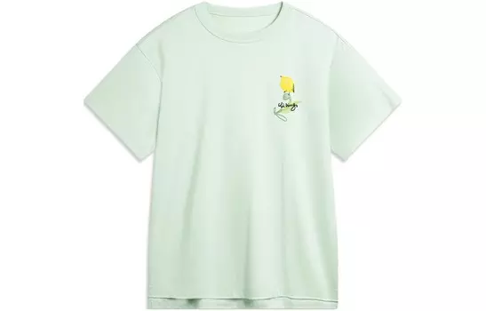 Футболка женская из коллекции Sports Life Ice Fat Green Lining