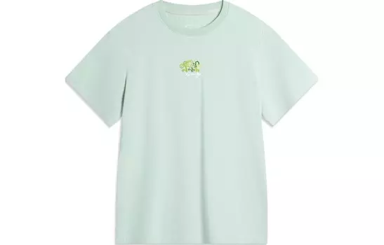 Футболка женская из коллекции Sports Life Ice Fat Green Lining