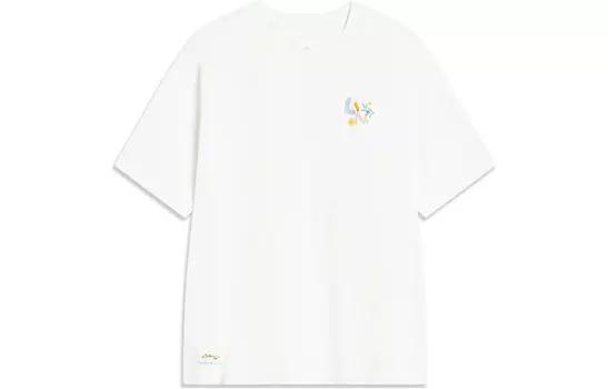 Футболка женская из коллекции Sports Life, молочно-белая Lining