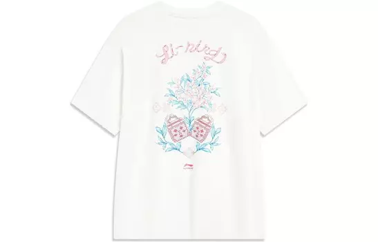 Футболка женская из коллекции Sports Life, молочно-белая Lining