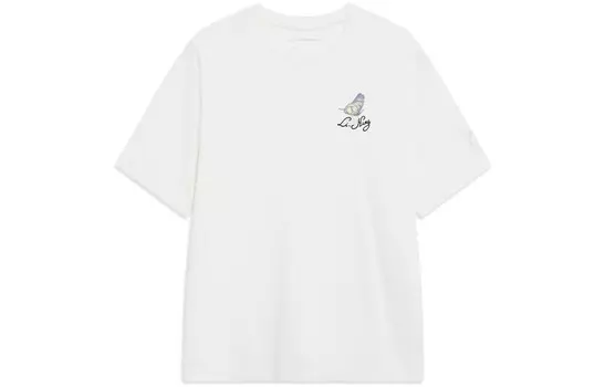 Футболка женская из коллекции Sports Life, молочно-белая Lining