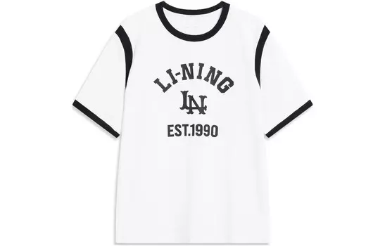 Футболка женская из коллекции Sports Life, молочно-белая Lining