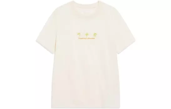 Футболка женская из коллекции Sports Life Off White Lining