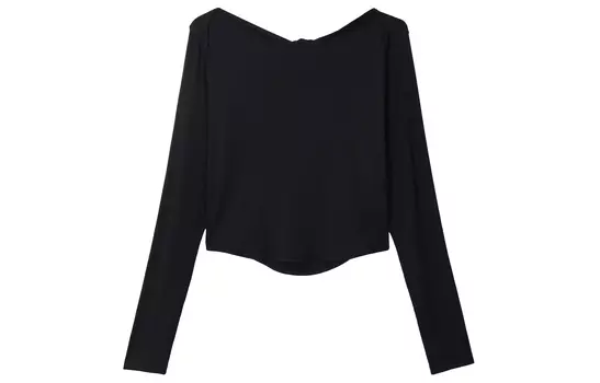 Футболка женская из модального шелка с перекручивающейся спинкой Lululemon, Denim Blue