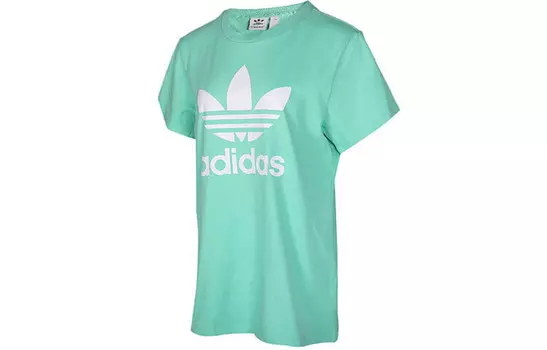 Футболка женская изумрудная Adidas Originals