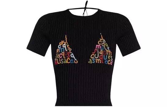 Футболка женская Jacquemus, черный