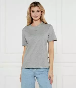 Футболка женская Joop! Jeans хлопковая однотонная, серый