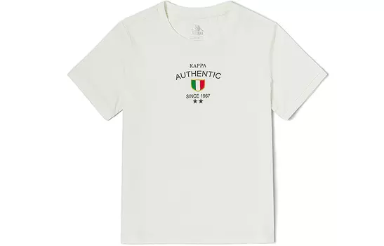 Футболка женская Kappa, Korean White-012