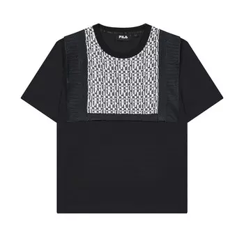 Футболка женская карбоново-серая Fila