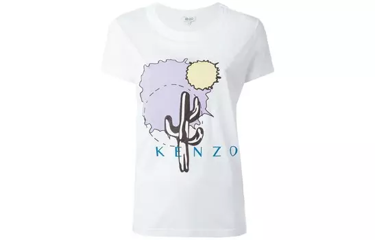 Футболка женская Kenzo, белый