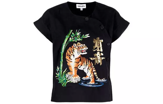 Футболка женская Kenzo, черный