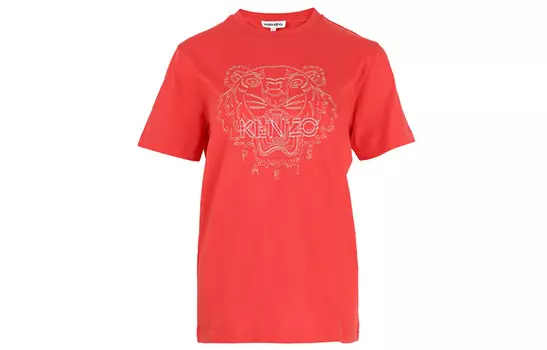 Футболка женская Kenzo, красный