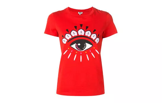 Футболка женская Kenzo, красный