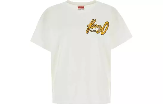 Футболка женская Kenzo, кремовый