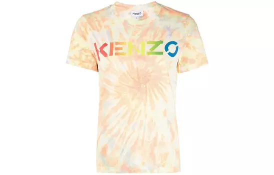 Футболка женская Kenzo, оранжевый