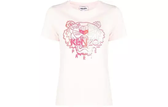Футболка женская Kenzo, розовый