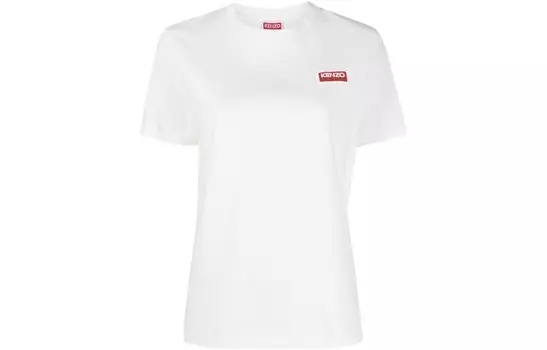 Футболка женская Kenzo с логотипом, белый