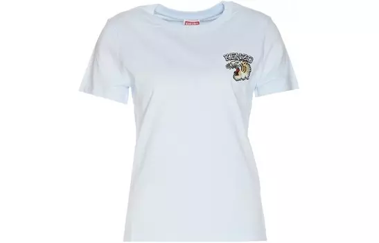 Футболка женская Kenzo, светло-голубой