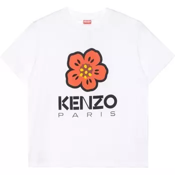 Футболка женская Kenzo x Nigo SS23, белый