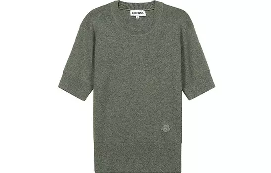 Футболка женская Kenzo, зеленый