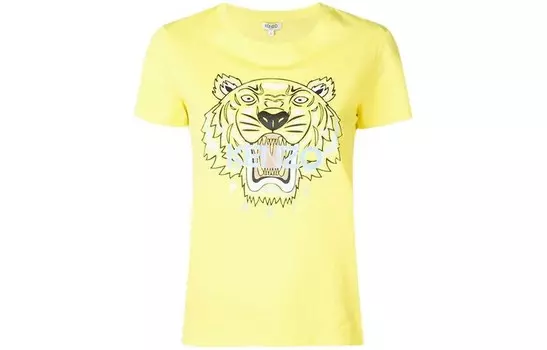 Футболка женская Kenzo, желтый