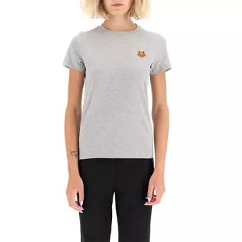 Футболка женская Kenzo, жемчужно-серый