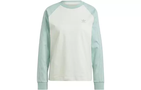 Футболка женская льняная зеленая Adidas Originals